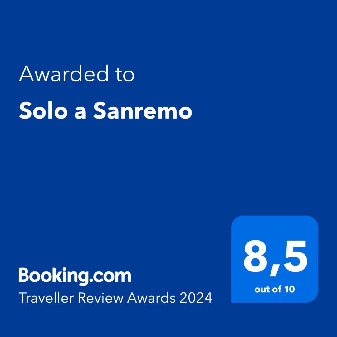 Solo A Sanremo Apartment Екстериор снимка